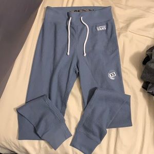 Blue thermal Vans leggings